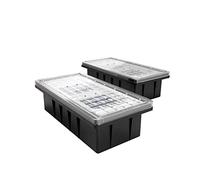 SolarCentre® Paverlight XT Solar Powered Outdoor Brick Driveway Lights (Set of 2)