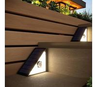 SolarCentre® Pennine Outdoor Solar PIR Step Lights (Set of 2)