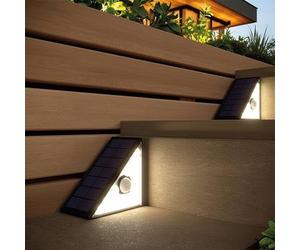 SolarCentre® Pennine Outdoor Solar PIR Step Lights (Set of 2)