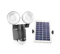 SolarCentre® Shield Twin Outdoor Solar Powered PIR Motion Security Light