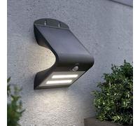 SolarCentre® V Light Pro Outdoor Solar Motion Activated PIR Security Light - Black