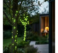SolarCentre® Zesty Outdoor Solar Fairy Lights - Lime | 100 LEDs 10m