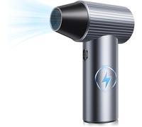 Solareye Compressed Air Duster - 300000RPM Electric Air Duster Air Blower with 3-Speed Cordless Compressed Air Can Alternative - Rechargeable PC Accessories Cleaner for Car, Keyboard & PS5