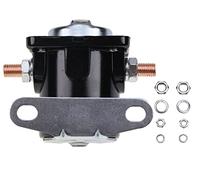 Solarhome 12V Starter Solenoid Replacement for 1978-92 OMC 1970-77 Mercruiser 1975-85 Pleasurecraft 4-Terminal SAE Threads 984628 988012 1972255 4921 SAZ-4201EW