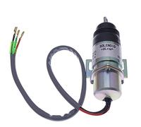 Solarhome 8-94453341-0 Shut Off Solenoid 894453-3411 MV1-58 12VDC Compatible with Hitachi Isuzu Engine 3KC1 4JG1