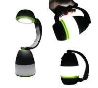 SOLARI USB Rechargeable Multi use Desk Lamp. Table Light, Emergency Torch, Outdoor Camping Lantern, Power Bank, Work Light, Tent Reading Flashlight LED