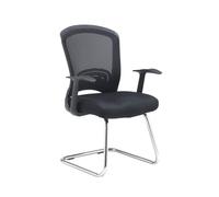 Solaris mesh visitors chair - black