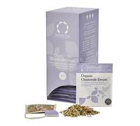 Solaris Tea - Organic Chamomile Dream | 100% Organic Whole Leaf Tea | Certified Vegan | 40x Biodegradable Stitched Teabags, (1 x 60 g)