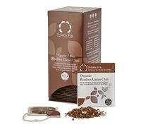 Solaris Tea - Organic Rooibos Cacao Chai Tea | 100% Organic Whole Leaf Tea | Certified Vegan | 40x Biodegradable Stitched Teabags, (1 x 80 g),1010650001
