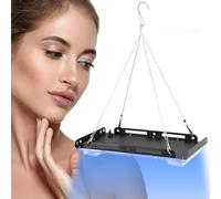 Solarium for Home, 30 W Portable Tanning Lamp with 90 LEDs, Face Tanner with Hanging Hooks for Face and Body, Face Solarium Tanning Light, Face Tanning Daylight Sun Lamp