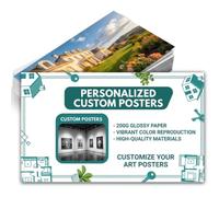 Solarix Printed Flyers Personalised with Your Logo Photo Text | Bulk leaflets 100-5000 units, Vertical A4 A5 A6 sizes, marketing handouts for businesses, events, menus, offices & schools