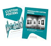Solarix Printed Flyers Personalised with Your Logo Photo Text | Bulk leaflets 100-5000 units, Vertical A4 A5 A6 sizes, marketing handouts for businesses, events, menus, offices & schools