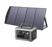 Solarpanel 100W 140W 200W Solar Energy Charger With LiFePo4 Battery 299Wh 600W Portable Power Station For Camping RV Ultra Fast Charging(R600 with 200W)