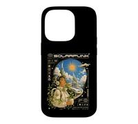 Solarpunk Astronaut Exploring Outer Space Sci-Fi Case for iPhone 14 Pro