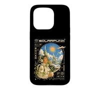 Solarpunk Astronaut Exploring Outer Space Sci-Fi Case for iPhone 15 Pro