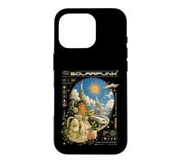 Solarpunk Astronaut Exploring Outer Space Sci-Fi Case for iPhone 16 Pro