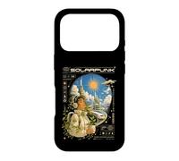Solarpunk Astronaut Exploring Outer Space Sci-Fi Case for iPhone 17 Pro