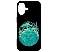 Solarpunk City Canopy Botanical Skyline with Dome & Turbine Case for iPhone 17