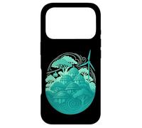Solarpunk City Canopy Botanical Skyline with Dome & Turbine Case for iPhone 17 Pro