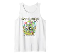 Solarpunk Gardening Club Grow The Retro Aesthetic Tank Top