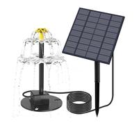 Solars Fountains Pumps for Bird Baths Easyly Installation Water Flows Birdbaths Pumps with Sprayers Powered Fountains for Birds