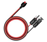 Solars Panel Power Cable 10AWG Adapter 50A 600V High Efficiency for Portables Power Stations Solars Power Stations Connectors