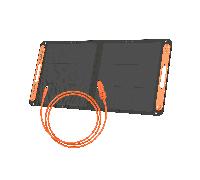 SolarSaga 100W Solar Panel + Car Charging Cable