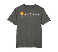 Solarsystem Shirt Reflecting Planets, Astrology Kids T-Shirt