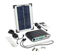 Solartechnology Hubi Work 16 - Solar Light And Power Kit For A Small Shed, Single Stable Or Workshop Up To 16 Square Metres