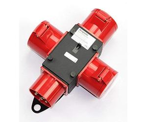 Solartronics Building Site Distribution Board Motor Heavy Current Distributor CEE Schutzkontaktsteckdosen Industry Power Distribution (CEE 32A)