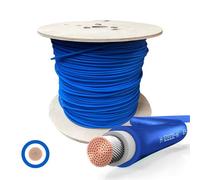SOLARTRONICS Solar Cable Sold by the Metre 6 mm² - 50 Metres - Solar Cable Blue - Underground Installation - Solar Cable - Photovoltaic Cable Extension - Solar Cable - Made in Germany