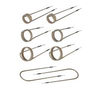 Solary Magnetic Induction Heater Coil, Induction Heat Accessories (6 coils + 2 free forming coils)