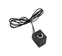 Solaughguy 1pc Solenoid Valve Coil for Airtac Type Valves with 30cm Wire, DC12V AC110V AC220V Electromagnetic Valve Replacement, Plastic+Copper Material,(DC24V)