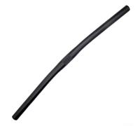 Solaughguy 25.4mm x 520mm Straight For Bike Handlebar for Folding Bikes and Fixed Gear Bicycles Made of 6061 Aluminum Alloy with 3D Ultralight Process in Black or(Sideways (black))