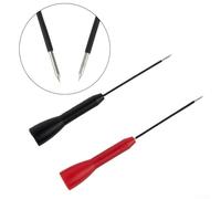 Solaughguy 2Pcs Insulation-Piercing Multimeter Test Probes with 600V/10A Rating, PVC-Insulated Brass Needle Tips for Nondestructive Electrical Diagnostic Testing -