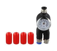 Solaughguy 4-in-1 PTFE Material Pipe Expansion Adapter for Bambu Lab X1, X1C, P1P, P1S, A1 & A1 mini - Metal Construction, 30 x 28 x 75 mm, Enables Automated(Black)