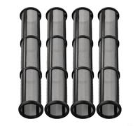 Solaughguy 4 Pack Airless Sprayer Long Manifold Filter 31x180mm for G-Contractor II Models, 30/60/100 Mesh Stainless Steel Tip Filter for Electric(60 Mesh)