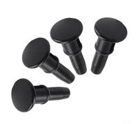 Solaughguy 411478-6 Replacement Thumb Switch Button for DeWalt LS1013, LS1040, LS1212, LS1214, 2414B Miter Saws - 4-Pack Black Mechanical Push Button for Mitre Chop Saw