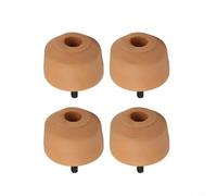 Solaughguy 4x Rear Bump Stop Rubber Buffer for Leaf Spring Suspension Compatible with For Caddy Mk3 2004-2015 and Mk4 2015-2020 Small Bus Van Models OE 2K0511155A Dir