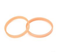 Solaughguy 5-Pack Polyurethane (PU) Electric Planer Drive Belt, 9.6 mm Width × 238 mm Girth × 3.3 mm Thickness, Orange, Compatible with Bosch 1900B, 225007-7, N1923B,