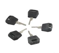 Solaughguy 5 Pcs Ignition Key 1964831C2 for Case Tractor Dozer Models 3394 4494 5120 5130, Replacement Keys Compatible with DH4 W11 W18 580SL 590SM 621B