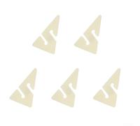 Solaughguy 5-Piece Technical Diving Triangle Line Arrow Marker Set for Cave and Wreck Diving, ABS Construction with Luminous Guide Rope Markers for Safe(luminous Triangle)