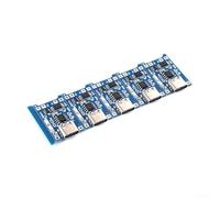 Solaughguy 5V 1A Type-C Lithium Battery Charger Module for 3.7V Polymer Cells, 5 Pack with Overcurrent Protection and Stable Charging Board Design