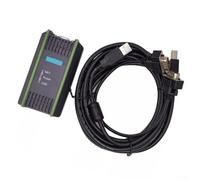 Solaughguy 6GK 1571-0BA00-0AA0 Programming Cable for S7-200/300/400 PLC, MPI/PPI Interface with Optical Isolation, 5m USB Cable, Compatible with