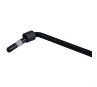 Solaughguy 6mm Metal Tremolo Arm BARs for Floyd Rose Electric Guitar Bridge, Push-in Style with Screw-on Collar, 7.09 Inch For Whammy BARs Replacement Part(Black)