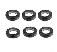 Solaughguy 6PCS Electric Motor Water Seal and Oil Seal Kit for E-For Bike Hub Bearing Accessories - Black ABS Material with Sizes 15 * 25 * 5/6, 15 * 25 * 7/9,(15 * 25 * 7/9)