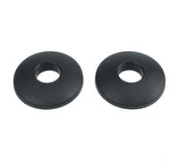 Solaughguy ABS Foam End Cap Sealing Cover for Fitness Equipment Accessories, 65x25mm 65x10mm 80x21.5x30mm 85x50 88x20mm Size Options, 2-Pack Black Sponge(88x20MM)