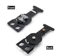 Solaughguy Adjustable Angle Track Saw Square - Guide Rail Ruler for Track Saw, Cuts from -60° to 60° with 11 Positive Stops, Aluminum Alloy Construction,