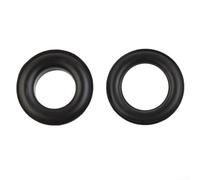 Solaughguy Adjustable Plastic Resin Eyelet Fastener Self-Locking Design Inner Diameter 15mm Outer Diameter 28mm Alternative to Metal Eyelets Rust Resistant Hand Press Set(10pcs black)