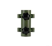 Solaughguy Adjustable Tarp Pole Holder with Tent Stake Base for Outdoor Camping and Hiking, Height Adjustable from 6.5 to 10 cm, Compatible with Most Tarp(Green)